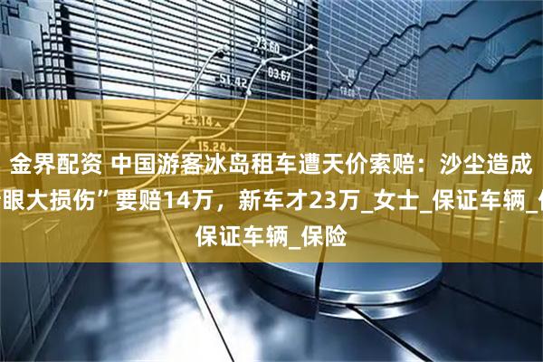 金界配资 中国游客冰岛租车遭天价索赔：沙尘造成“针眼大损伤”要赔14万，新车才23万_女士_保证车辆_保险